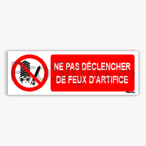 P040hm - Ne pas déclencher de feux d’artifice