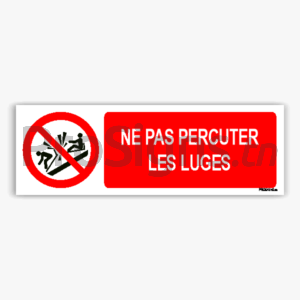 P047hm - Ne pas percuter les luges