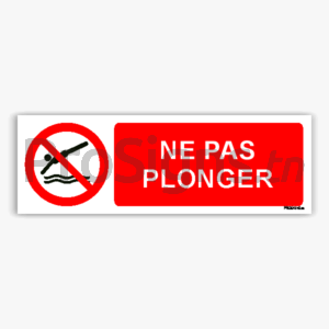 P052hm - Ne pas plonger