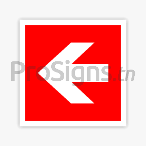 A090G – Flèche directionnelle 90° vers la gauche