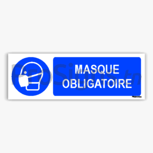 M016hm - Masque obligatoire