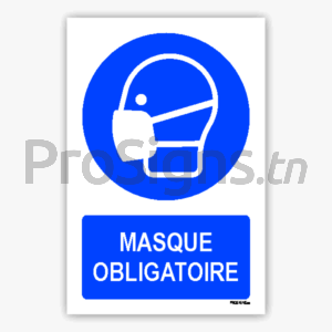 M016m - Masque obligatoire
