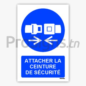 M020m - Attacher la ceinture de sécurité