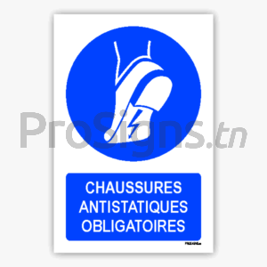 M032m - Chaussures antistatiques obligatoires