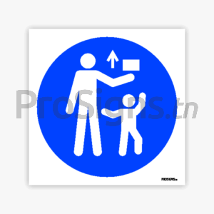 M055 - Tenir hors de portée des enfants