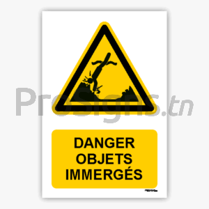 W049m - Danger Objets immergés