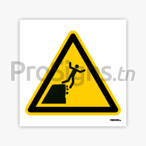 W052 - Danger Bord de la falaise instable