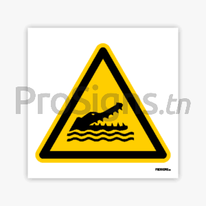 W067 - Danger Crocodiles, alligators ou caïmans