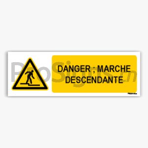 W070hm - Danger ; Marche descendante