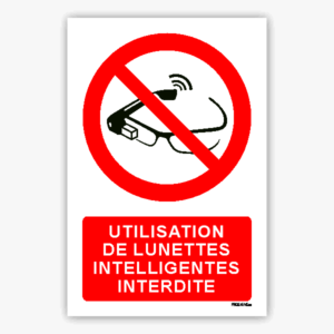 P044m - Utilisation de lunettes intelligentes interdite