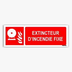 F013hm - Extincteur d’incendie fixe