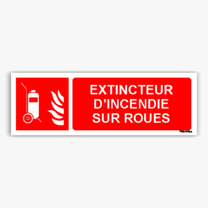 F009hm - Extincteur d’incendie sur roues