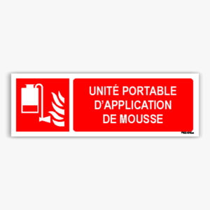 F010hm - Unité portable d’application de mousse