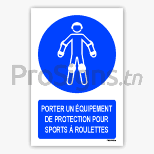 M049m - Porter un équipement de protection pour sports à roulettes