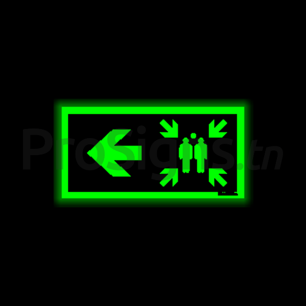 Panneau Photoluminescent / Phosphorescent / ‘Glow-in-the-dark’. PLA270 ...