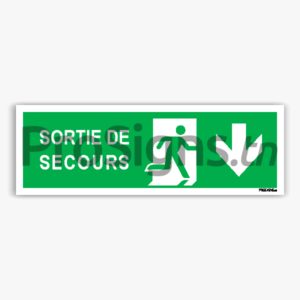 E002/A180m - Sortie de secours (droite)