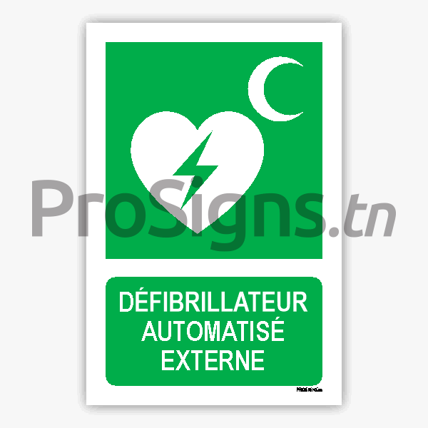 E010m D fibrillateur Automatis Externe ProSigns