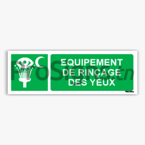 E011hm - Equipement de rinçage des yeux