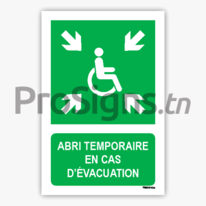 E024m - Abri temporaire en cas d’évacuation