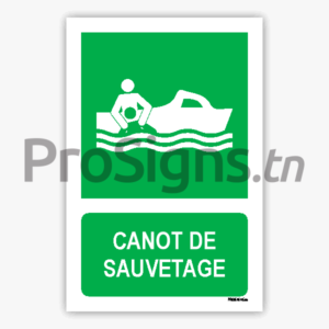 E037m - Canot de sauvetage