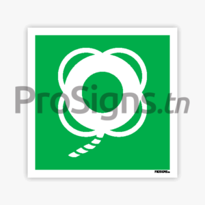 E041 - Bouée de sauvetage avec ligne flottante