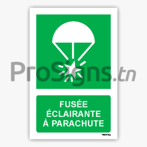 E049m - Fusée éclairante à parachute