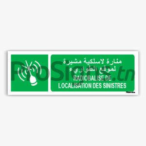 E052hmar - Radiobalise de localisation des sinistres منارة لاسلكية مشيرة لموقع الطواريء
