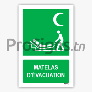 E067m - Matelas d’évacuation