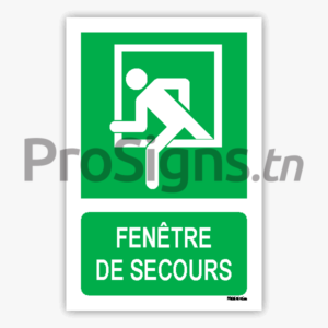 E016Cm - Fenêtre de secours